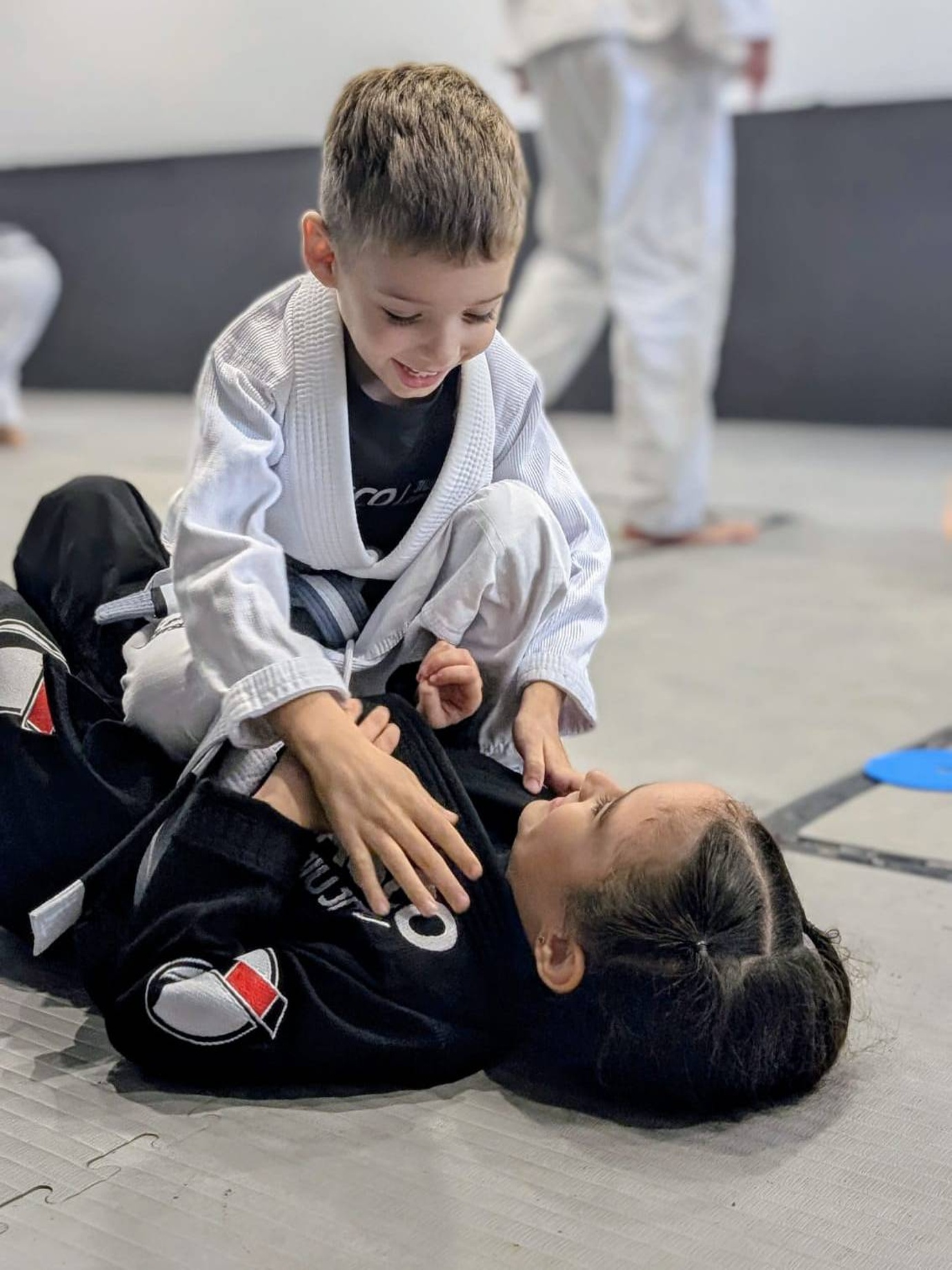 Kids class at Lasco Jiu Jitsu Varsity Lakes